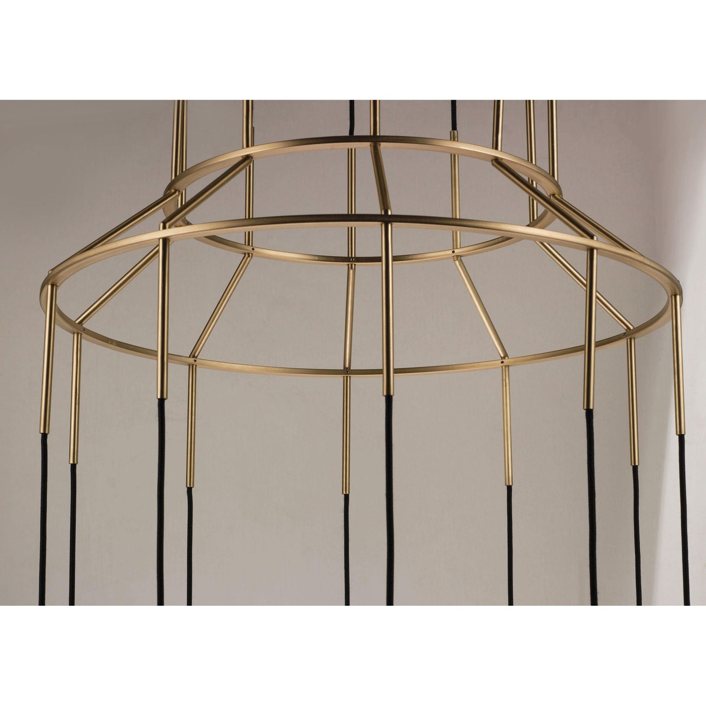 Studio M SM23785BCSNSBR 10 Carat LED Round Chandelier in Satin Nickel / Satin Brass