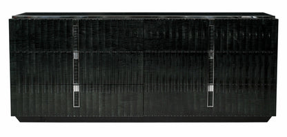 Red Carpet 6-Drawer Dresser - Black Pearl
