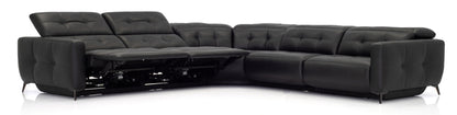 Verona Power Sectional - Burnished Bronze