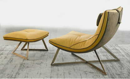 Scarlett Chair & Ottoman w/ Headrest