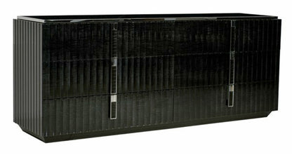 Red Carpet 6-Drawer Dresser - Black Pearl