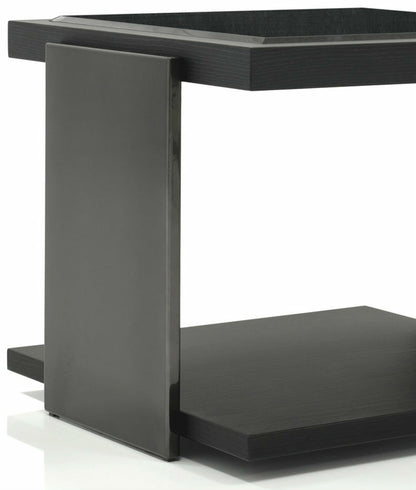 Black & More End Table
