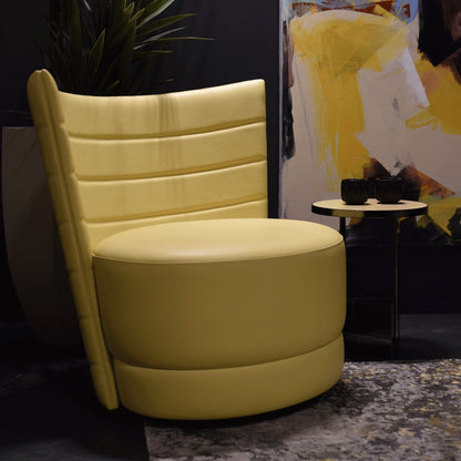 Black & More Oval Lounge Chair