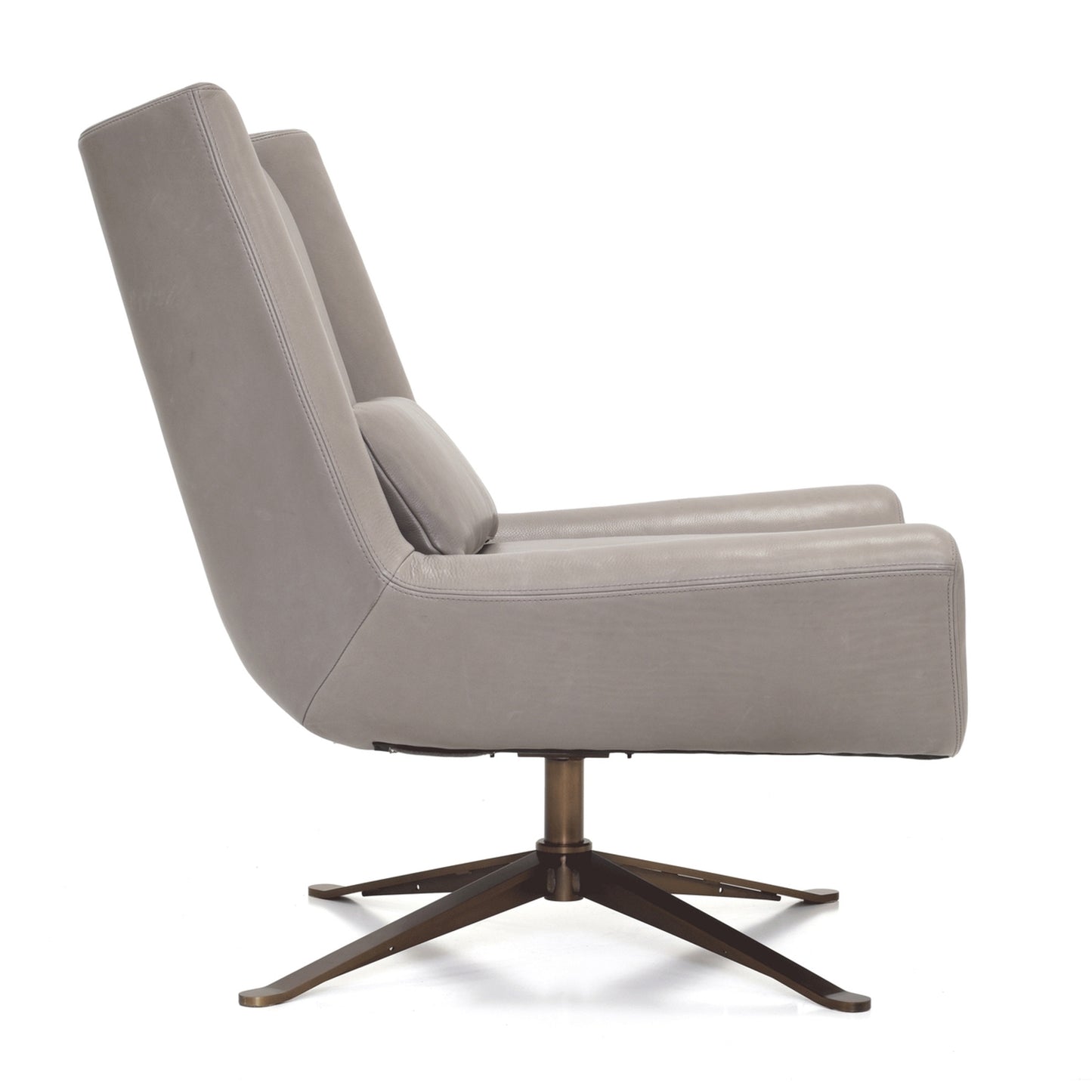 Luke Swivel Chair - Leather