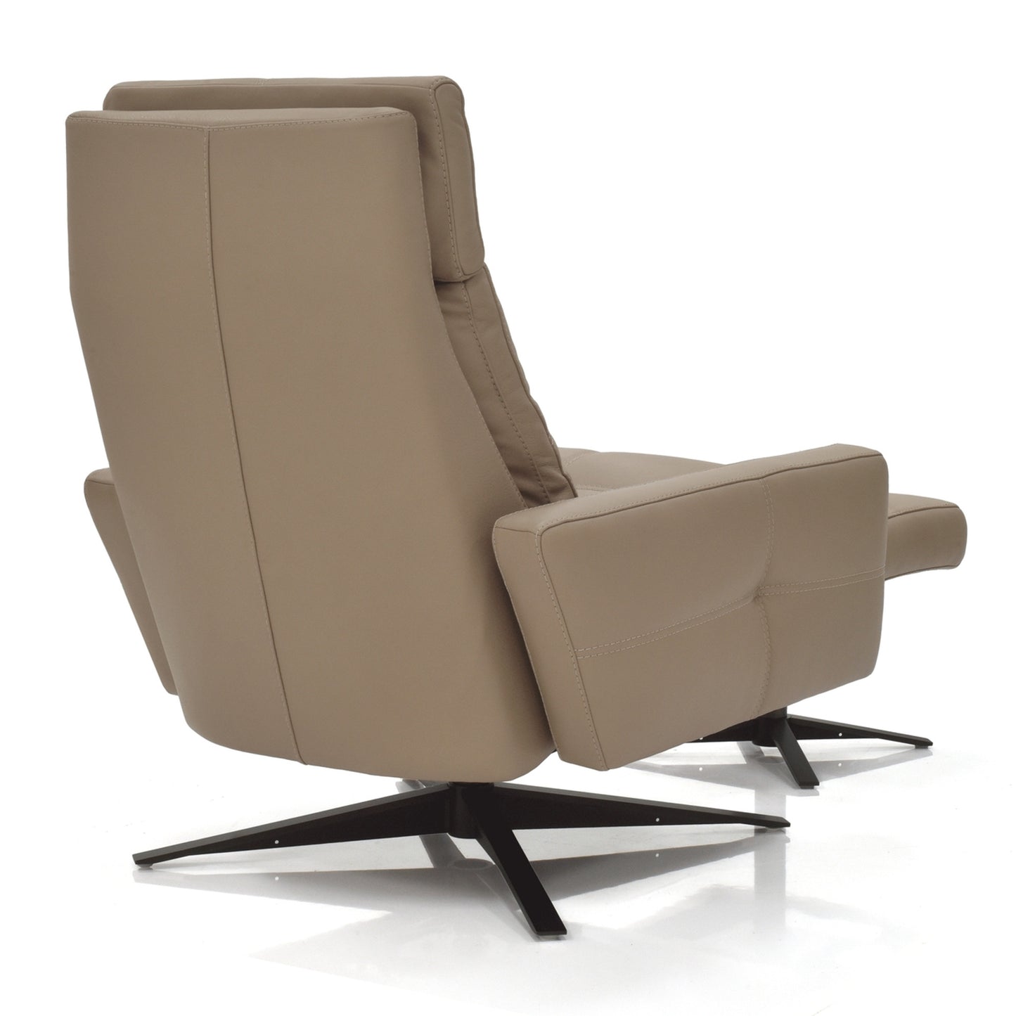 Rainier Comfort Air Chair & Ottoman - Burnished Bronze