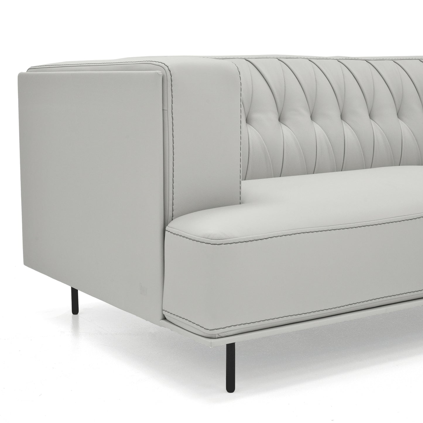 Mcqueen Sofa - Pearl Leather