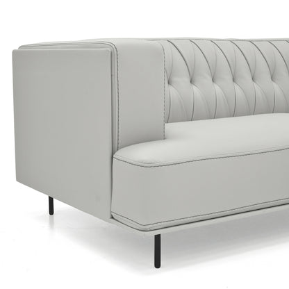 Mcqueen Sofa - Pearl Leather