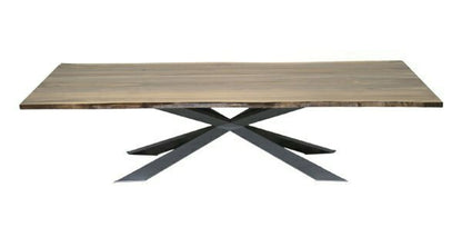Spyder Dining Table - Walnut/Graphite/94.5