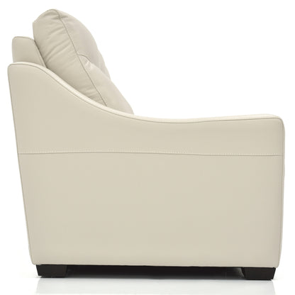 Sarasota Power Sofa - Beige Leather