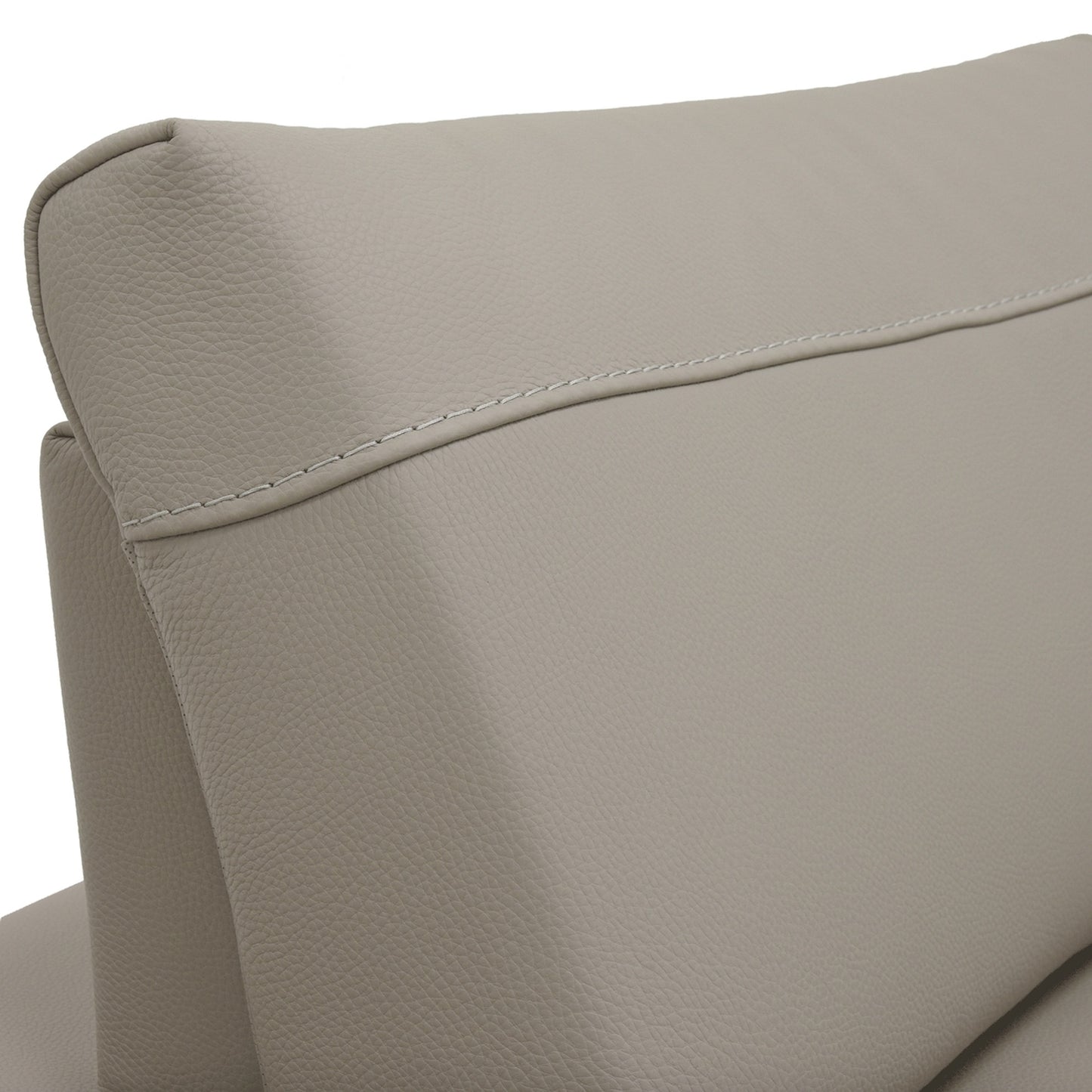 Matteo Sectional - Taupe Leather