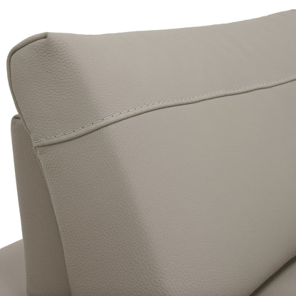 Matteo Sectional - Taupe Leather