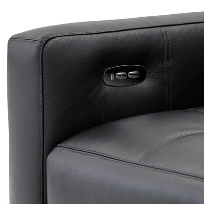 Verona Power Sectional - Burnished Bronze