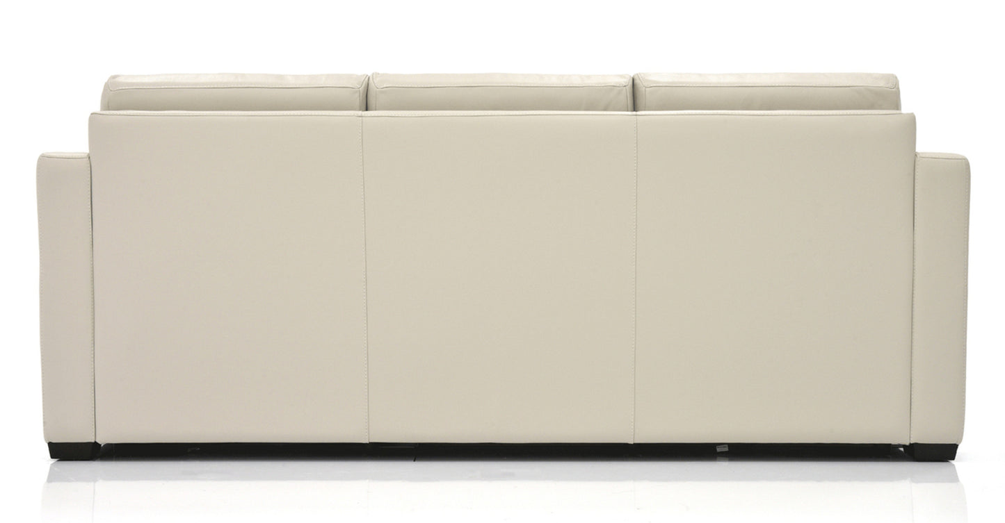 Sarasota Power Sofa - Beige Leather