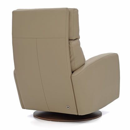 Elliot Power Comfort Recliner - Walnut Base