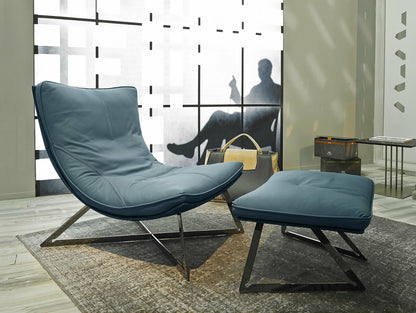 Scarlett Chair & Ottoman w/ Headrest