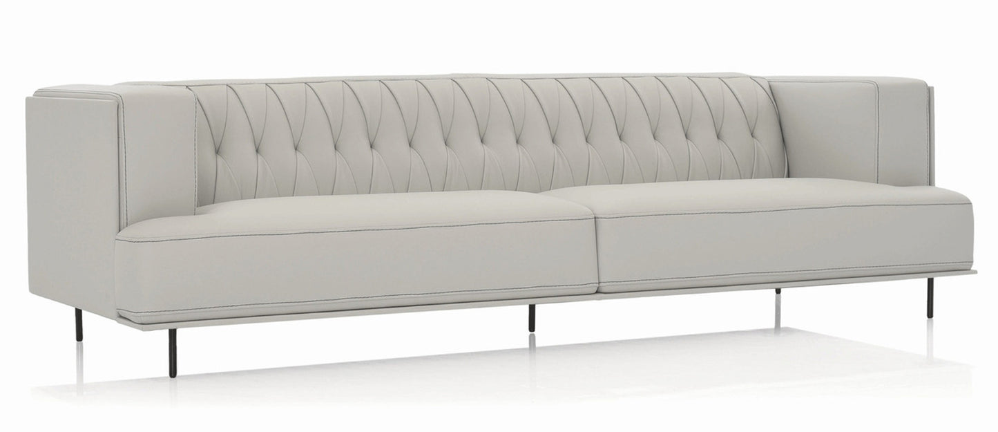 Mcqueen Sofa - Pearl Leather