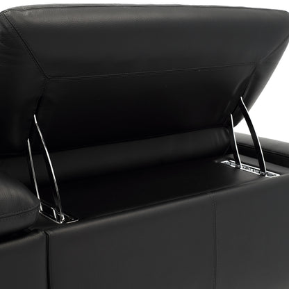 Verona Power Sectional - Burnished Bronze
