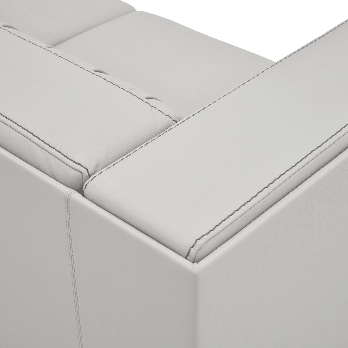 Mcqueen Sofa - Pearl Leather