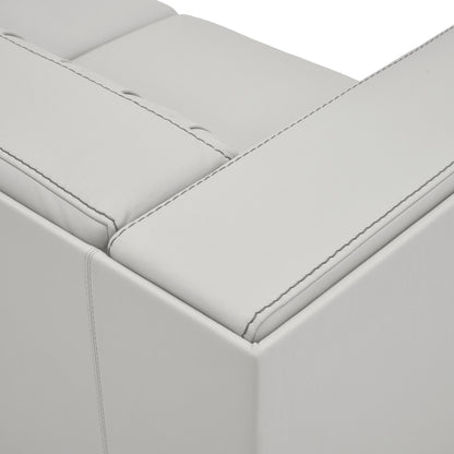 Mcqueen Sofa - Pearl Leather