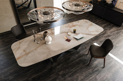 Skorpio Keramik Dining Table - 94.5 In
