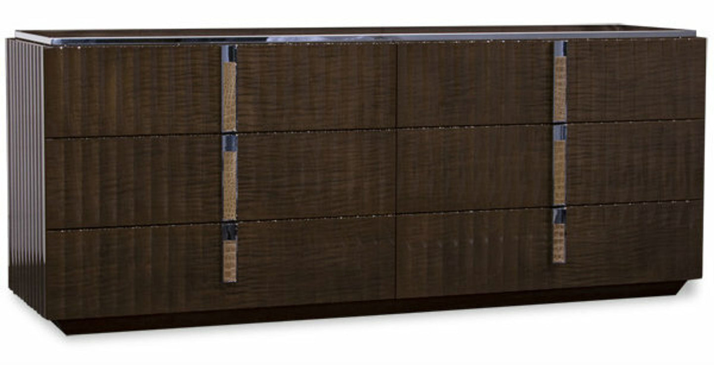 Red Carpet 6-Drawer Dresser - Bruno Gloss