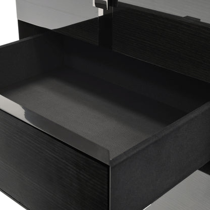 Black & More Tall Drawer Chest
