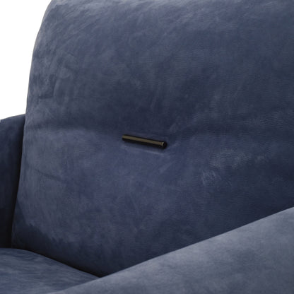Margot Chair - Blue Leather