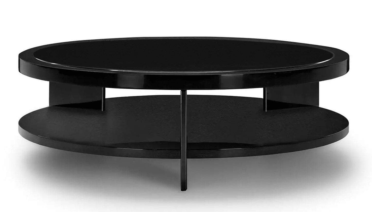 Black & More Round Cocktail Table