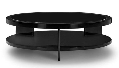 Black & More Round Cocktail Table