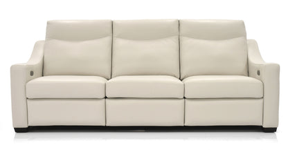 Sarasota Power Sofa - Beige Leather