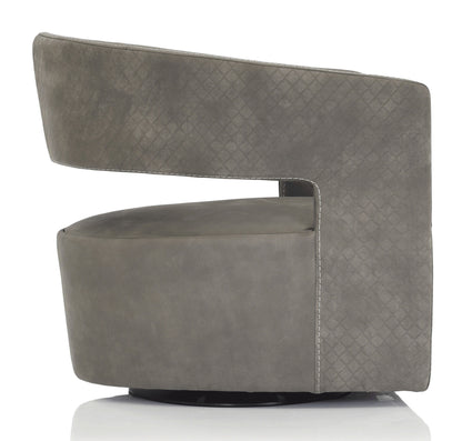 Gem Swivel Chair - Taupe