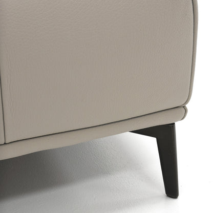 Matteo Sectional - Taupe Leather