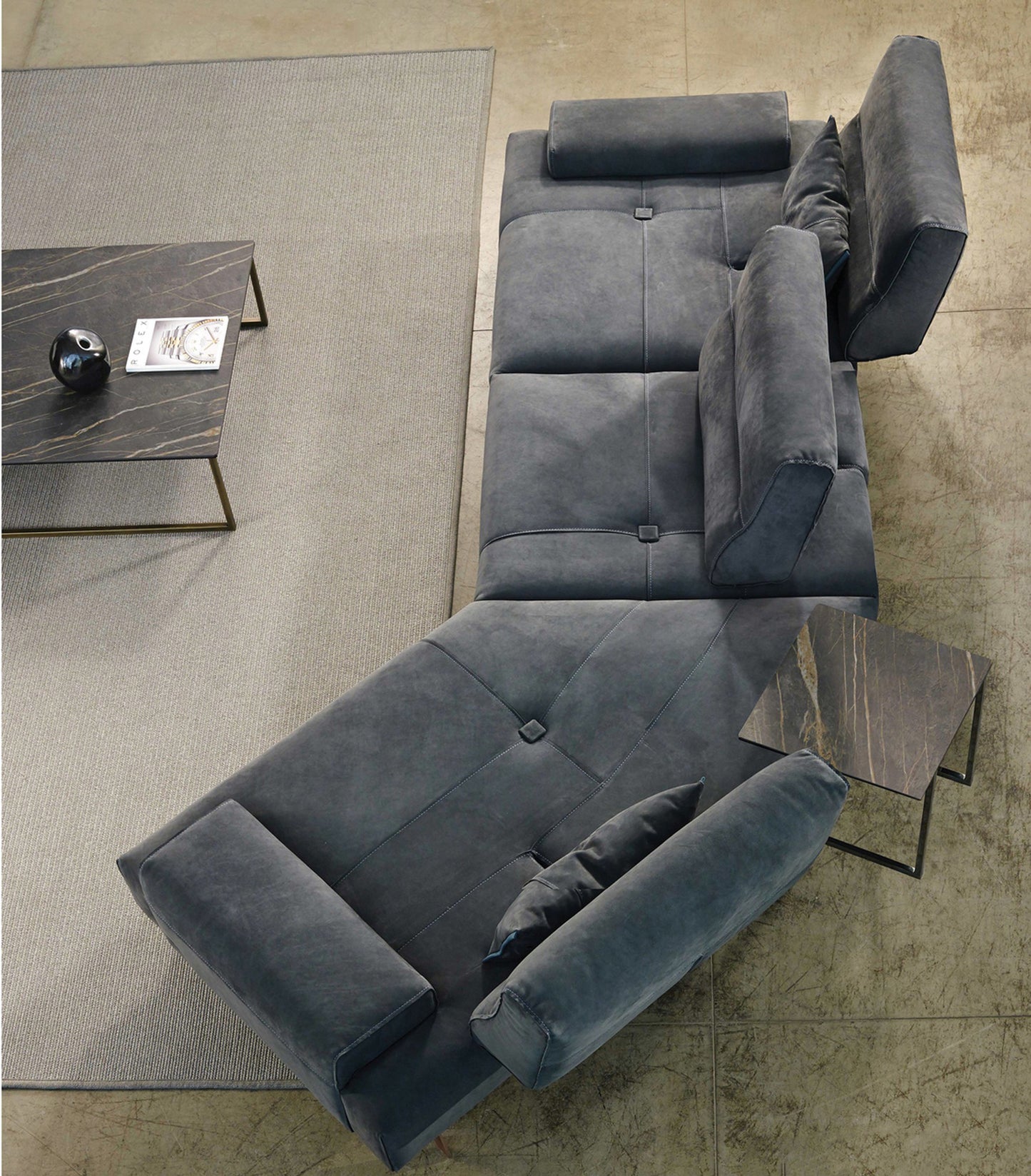 Smart Sectional - Dark Blue