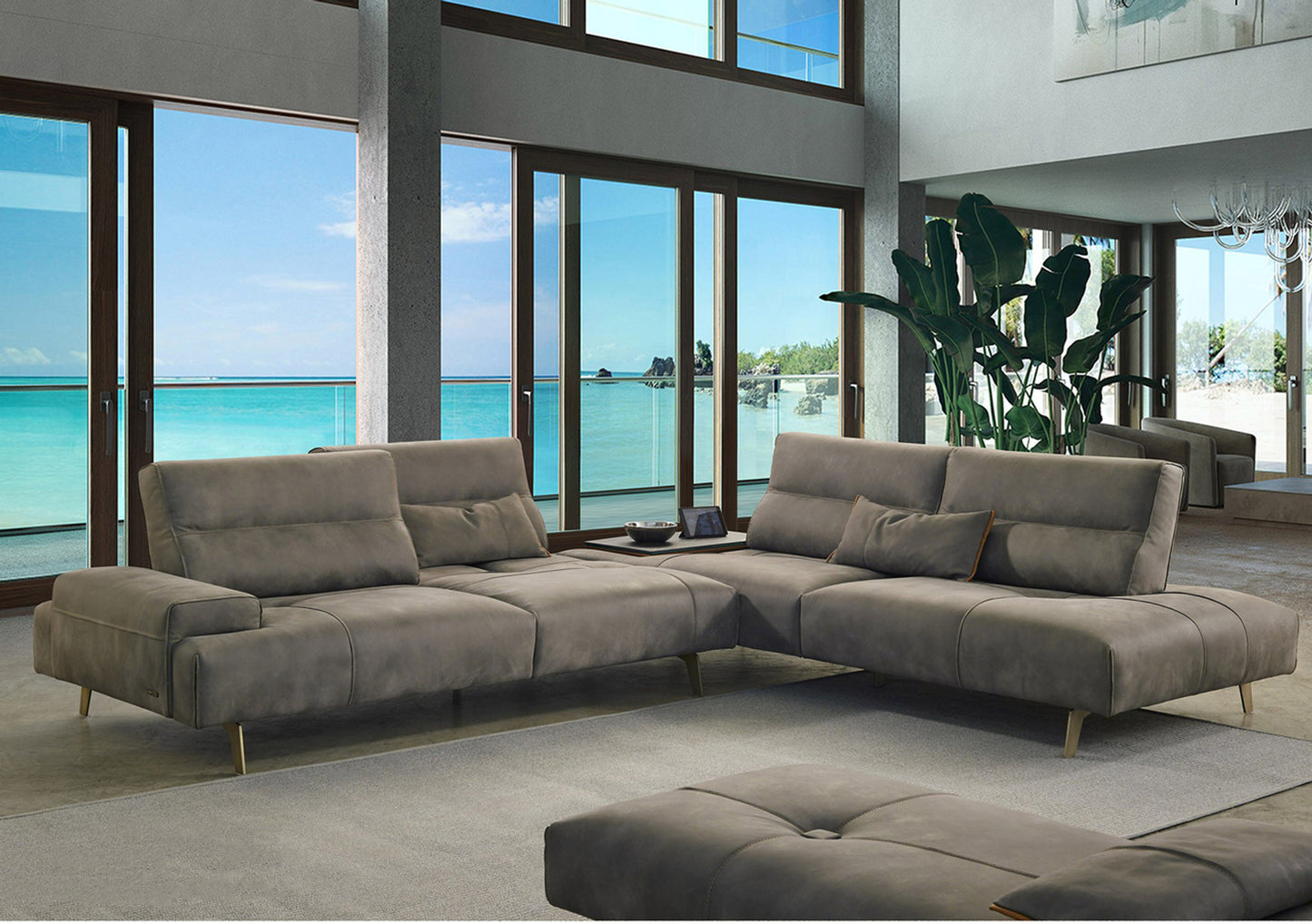 Smart Sectional - Dark Blue