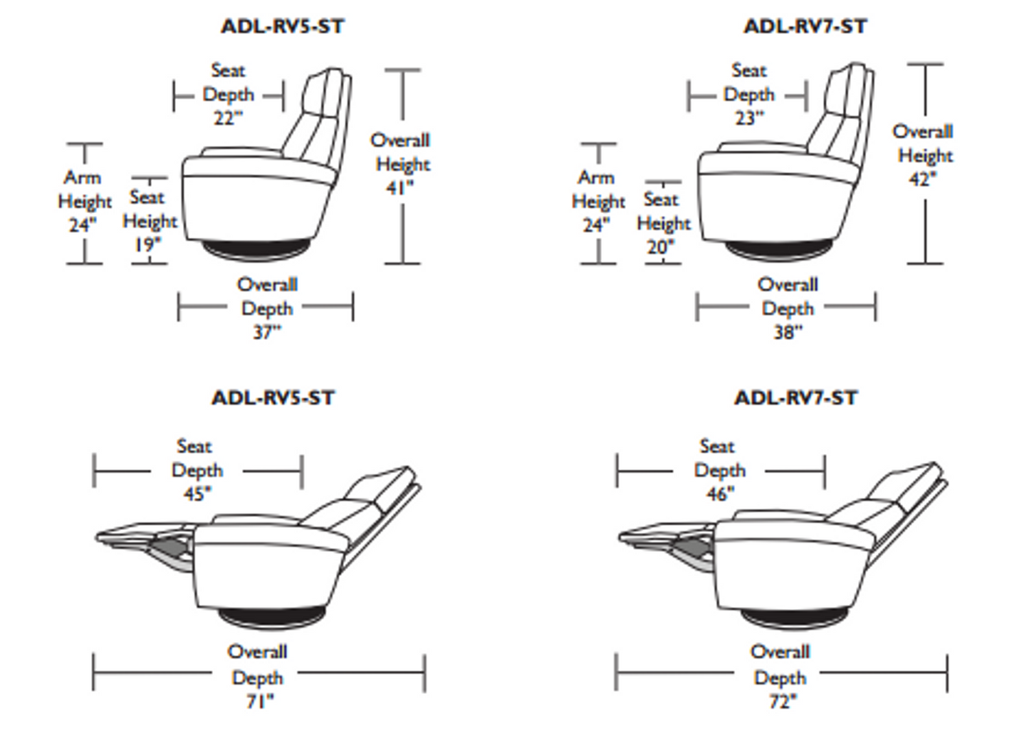 Adley Comfort Recliner