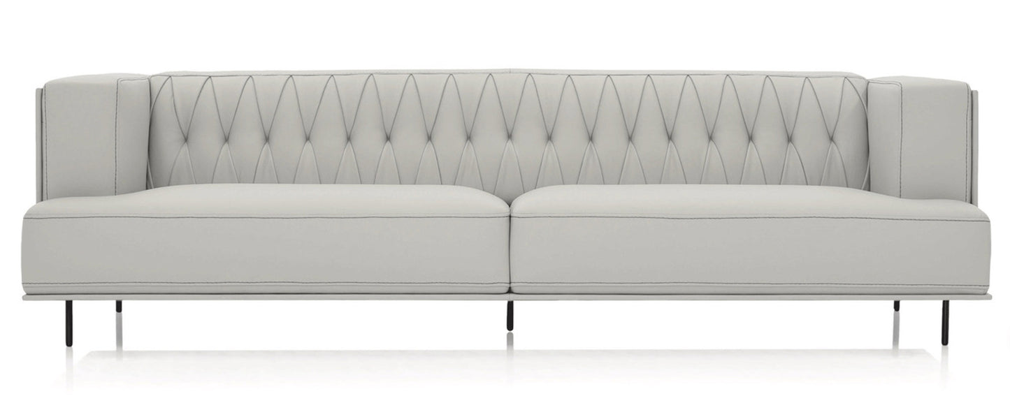 Mcqueen Sofa - Pearl Leather