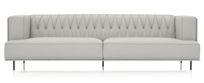 Mcqueen Sofa - Pearl Leather