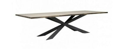 Spyder Dining Table - Walnut/Graphite/94.5