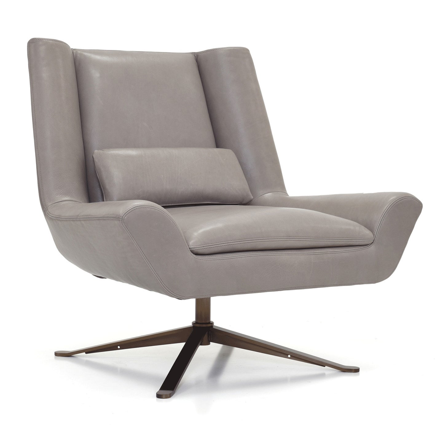 Luke Swivel Chair - Leather