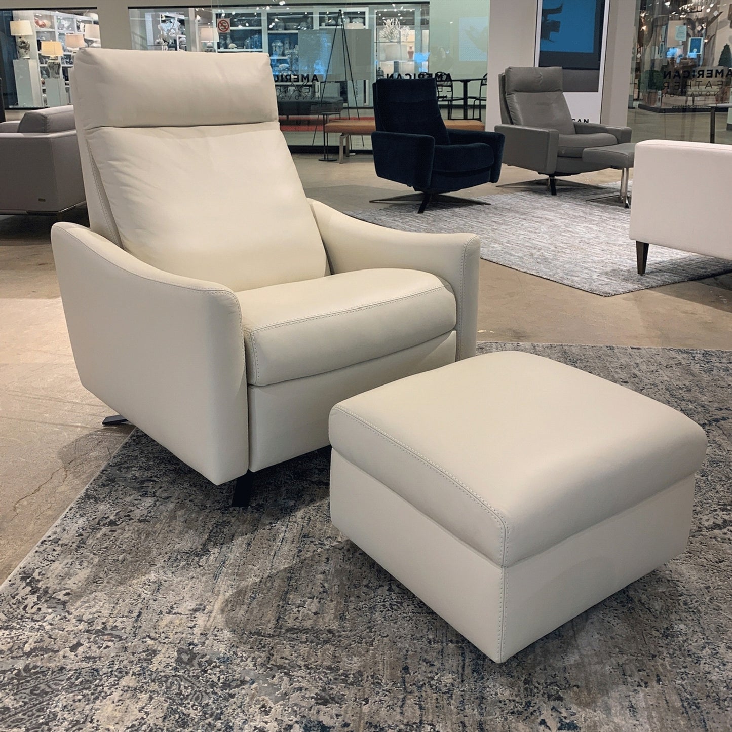 Ontario Comfort Air Chair & Ottoman