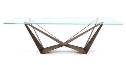 Skorpio Glass Dining Table - 94.5 In