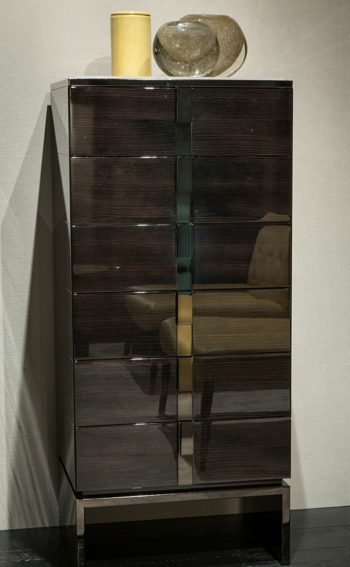 Black & More Tall Drawer Chest