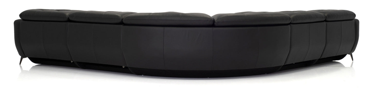 Verona Power Sectional - Burnished Bronze