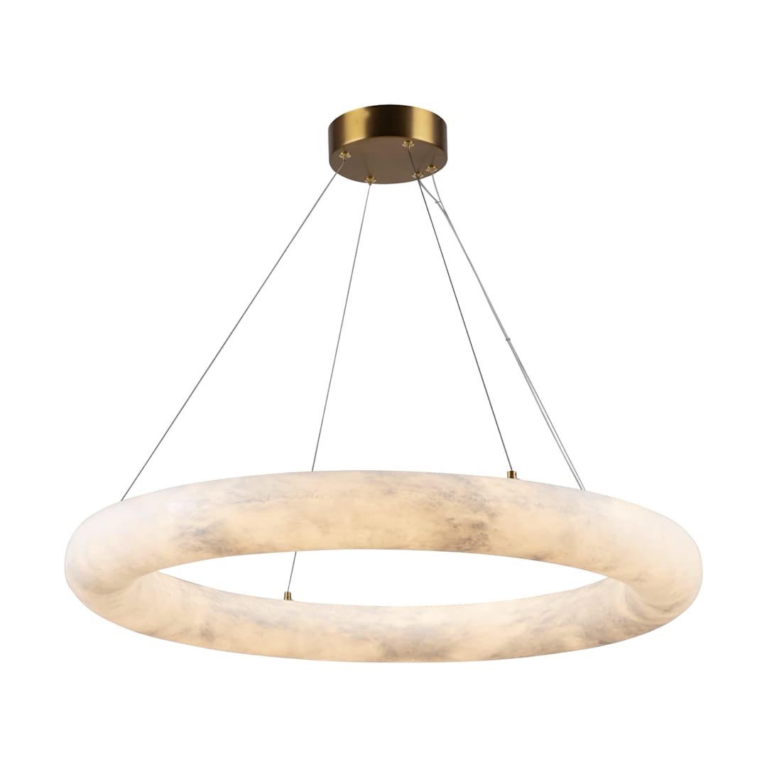 Camila 27" Wide Ring Chandelier
