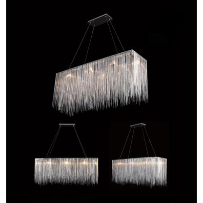 Fountain Ave. 48" Wide LED Linear Chandelier