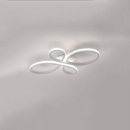 Intertwined Flower Shaped LED Modern Ceiling Light Flush Mount Lighting