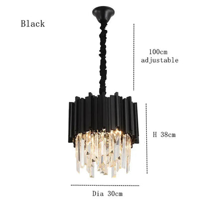 Gio 12" Crystal Light Fixture