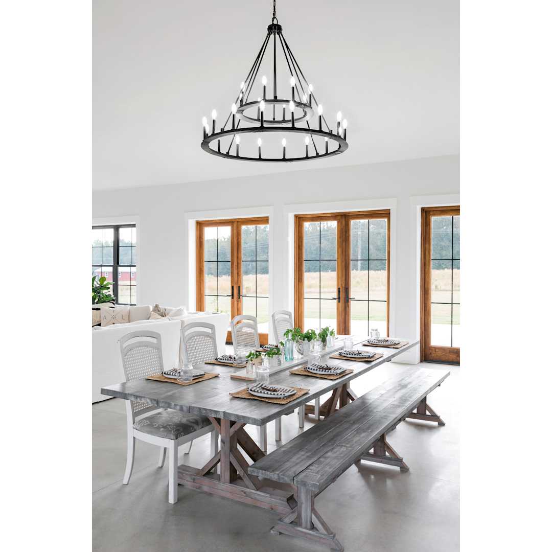 Pearson 24 Light 48" Wide Taper Candle Style Chandelier