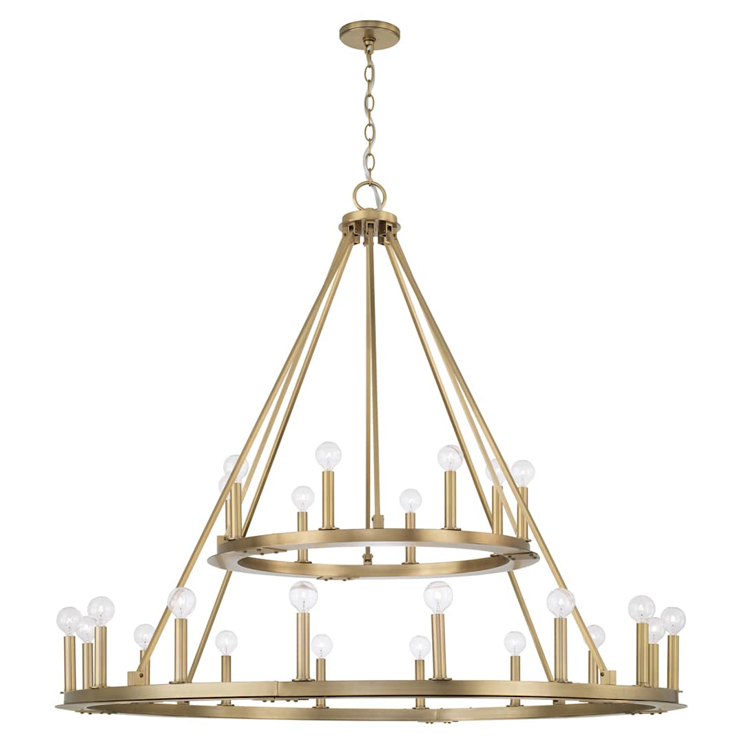 Pearson 24 Light 48" Wide Taper Candle Style Chandelier