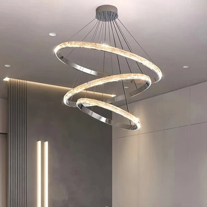 Argento Crystal Modern Chandelier